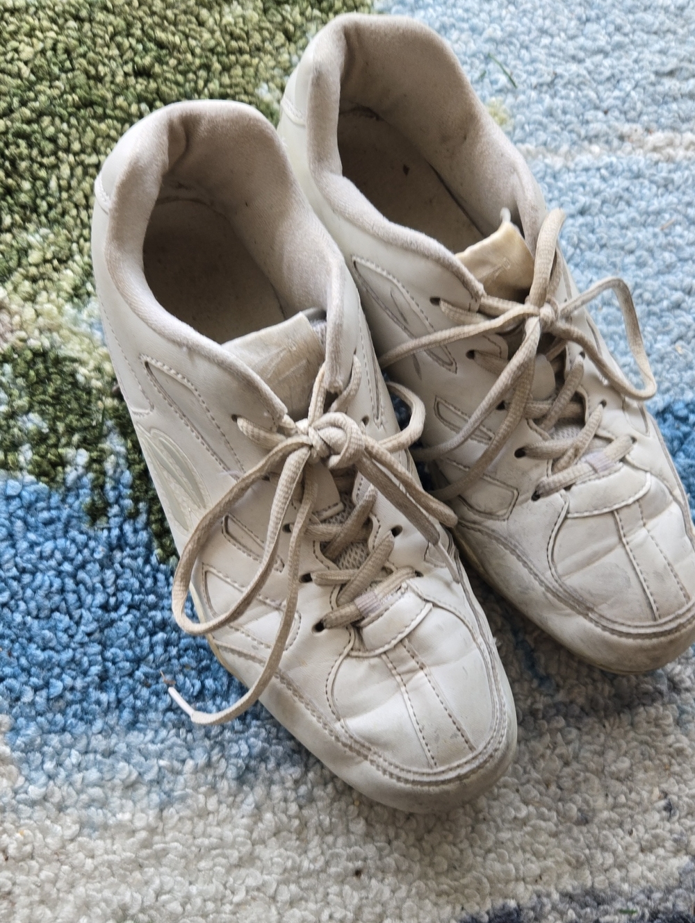 Women’s Lace-Up Athletic Sneakers/Cheer Shoes in White